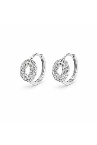 Generic Brand 925 silver earrings, Huggie model, CA401C80328