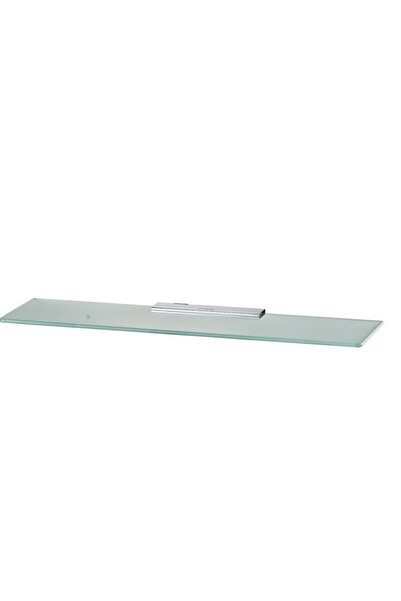 Milano Plus Andy Glass Shelf - 60x13x20 Cm, Chrome, L 600 x W 130 x H 20 cm, ...