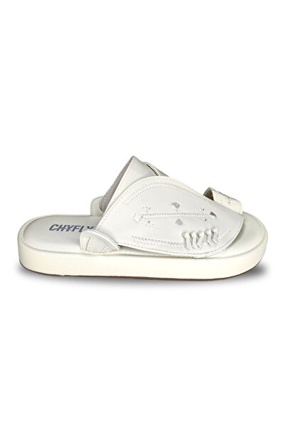 Huskswear Comfortable Home Slippers, White Color, Size 42, Model 25Cf205