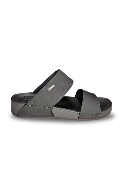 Huskswear نعال منزلية مريحة، لون رمادي، مقاس 45، موديل MG112