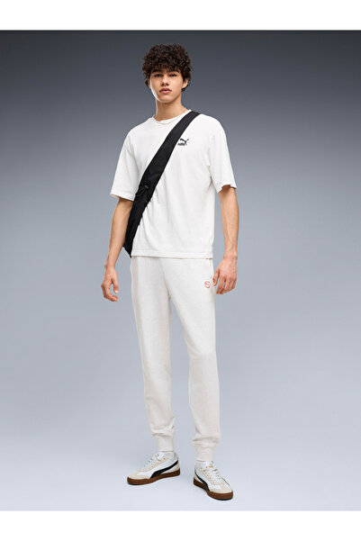 Puma White Essential Elevated Sweatpants