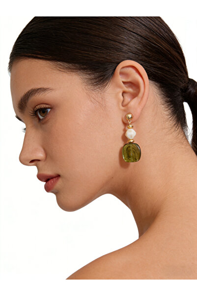 Take Two By Styli Beaded Dangle Earrings