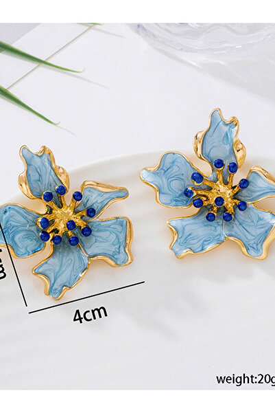 Take Two By Styli Flower Stud Earrings