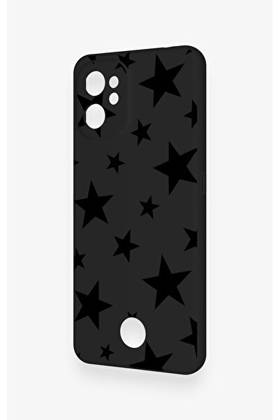 Vip Case Reeder S19 Max Pro Uyumlu Siyah Star Desenli Silikon Kılıf