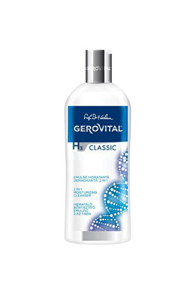 GEROVITAL Emulsie Demachiantă Hidratantă 2 în 1 - H3 Classic 2 în 1 Demachian...
