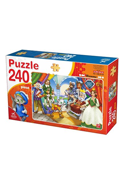 Deico Games Puzzle Pisicuța Încălțată la Palat – Puzzle pentru copii, 240 de ...