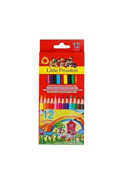 OEM Set creioane pentru schițe și desen, 12 bucăți – culori intense, vârf sub...