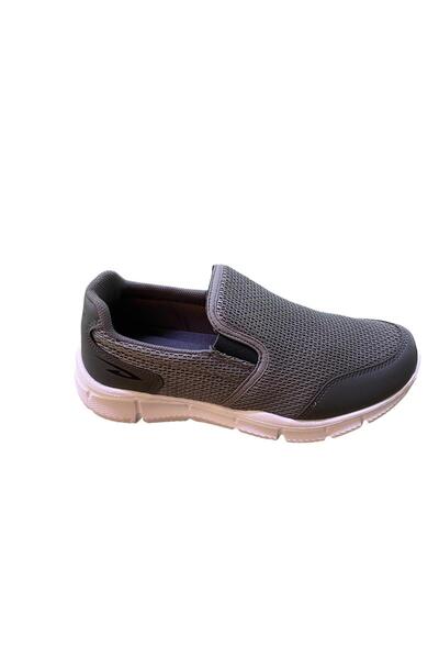 DEERWAY Sports Shoes Flat Thick Light Sole Without Laces