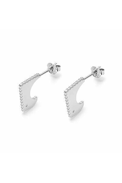 Generic Brand 925 silver earrings, modern style, E4152T36