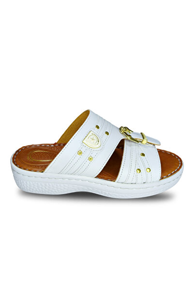 Huskswear Comfortable Home Slippers, White Color, Size 45, Model 25Cf3107