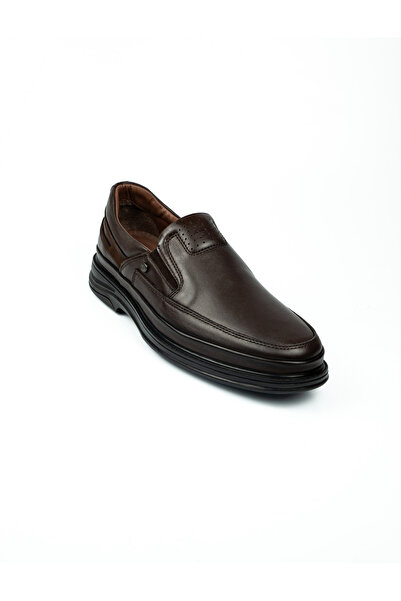 JAMES FRANCO Micro Air Conditioning 2215 Brown Leather Casual Men's Shoes