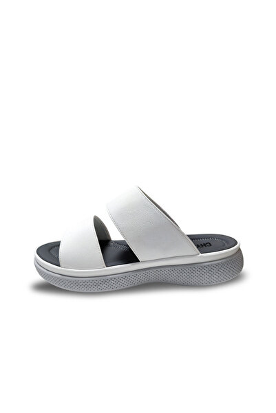 Huskswear Comfortable Home Slippers, White Color, Size 42, Model 25Cf7102