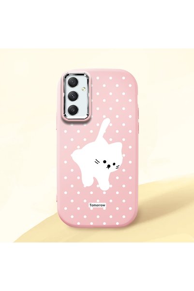 ucuc Samsung Galaxy A34 Compatible Shock-Absorbing Camera Protected Pink Sili...