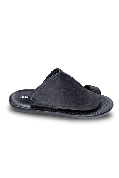 Huskswear Comfortable Home Slippers, Dark Blue Color, Size 42, Model Mg167