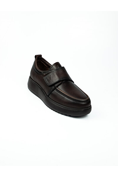 Voyager 1005 Brown Leather Casual Women's Shoes