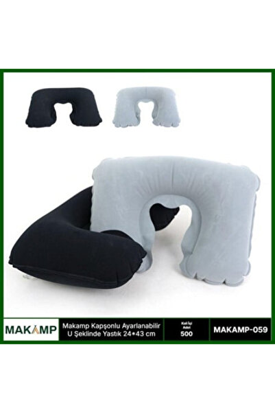 Marsilyan Hooded Adjustable U-Shaped Inflatable Pillow Ilkelgrp-Et445