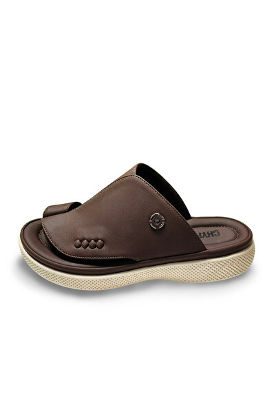 Huskswear Comfortable Home Slippers, Brown Color, Size 44, Model 25Cf7107