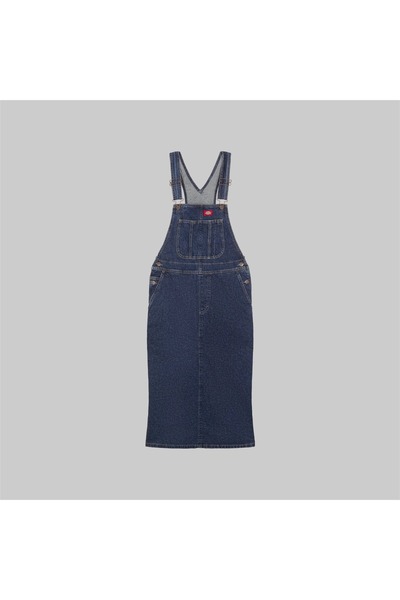 Dickies Γυναικεία Τζιν Σαλοπέτα Φόρεμα XS