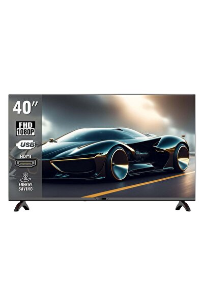 Visio تلفزيون LED بدقة FHD مقاس 40 بوصة، موفر للطاقة، تصميم بدون إطار مع حامل...