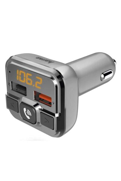 Hama 14165 Transmițător FM Bluetooth Argintiu
