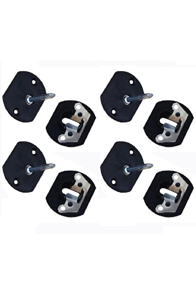 Morvena Picks Set de 4 conectori pentru canapele modulare, conectori cu conex...