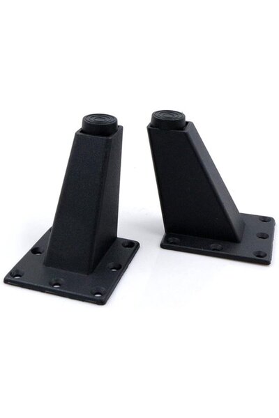 Morvena Picks 4 piese 8x7x6,3 cm din aluminiu pentru mobilier, masă și picioa...