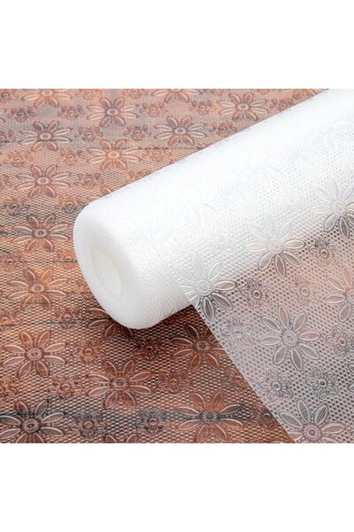 Morvena Picks 45x500 cm Transparent Anti-alunecare și impermeabil Sertar de b...