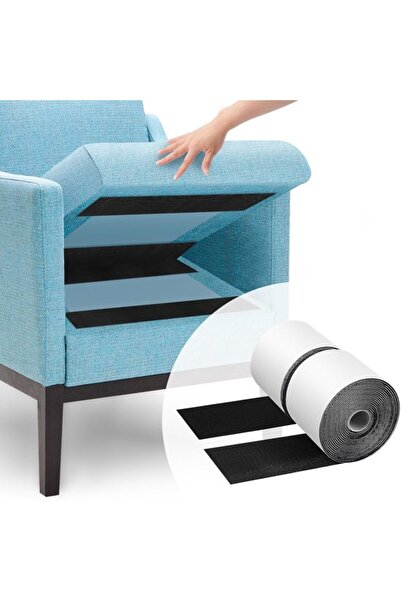 Morvena Picks 4,4 inchi × 16,5 picioare negru, velcro foarte puternic