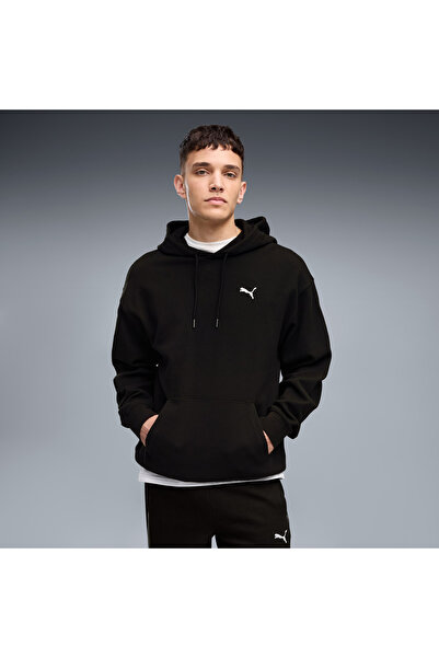 Puma Essential Elevated Erkek Siyah Sweatshirt (694309-01)