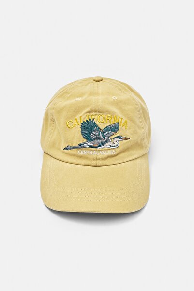 Pull & Bear California nakışlı şapka