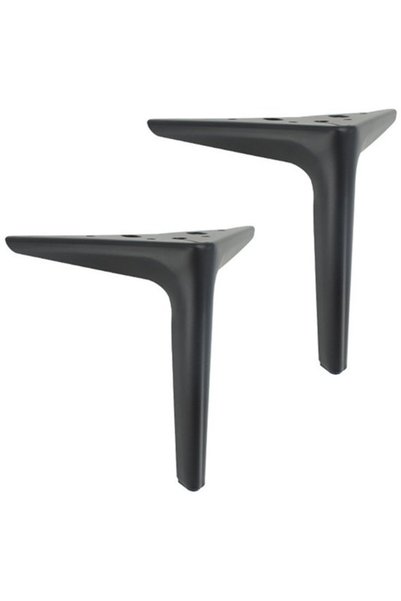 Morvena Picks Picioare de mobilier - 12 cm - 2 piese - Potrivit pentru bufete...