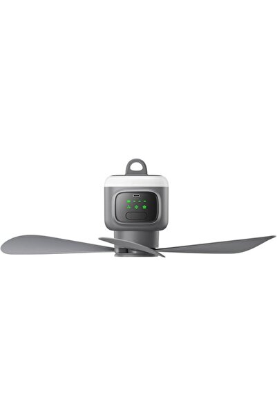 Morvena Picks Ventilator de tavan reîncărcabil de 18 inchi cu lumină, baterie...