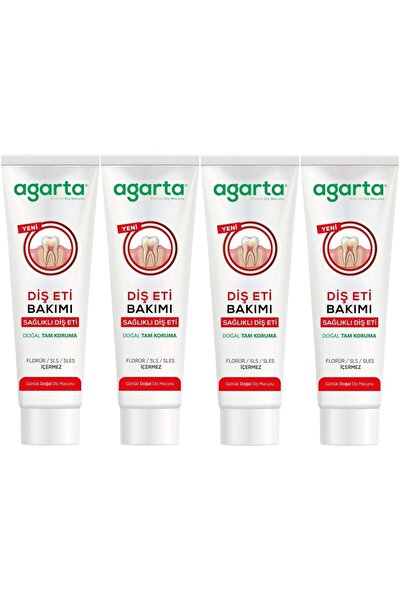 Agarta Natural Full Protection Toothpaste 90 ml Gum Care & Anti-Plaque (Set o...