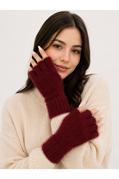Wearflawless Trendy Bearded Soft Cut Gloves, Winter Gloves, Cut Gloves, Women...