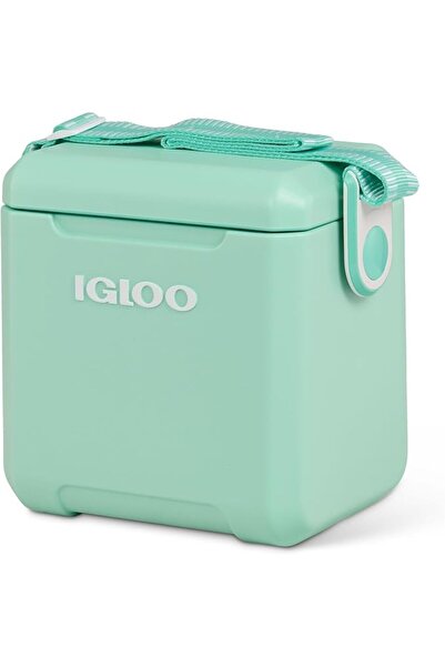 IGLOO Igloo Cooler with Extra Strap Picnic Style 11 Quart Teal