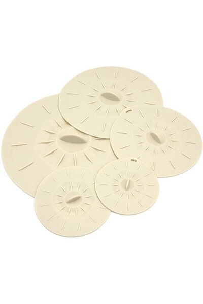 Morvena Picks Capace din silicon pentru boluri - Set de 5 capace de ventuze r...