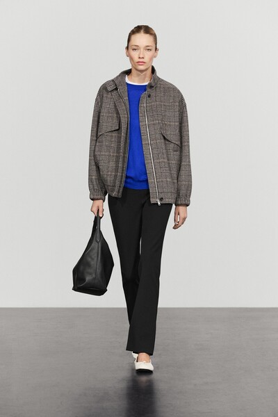 Massimo Dutti Ekose bomber ceket