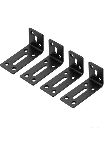 Morvena Picks Suporturi pentru rafturi de perete plutitoare din metal, negru,...
