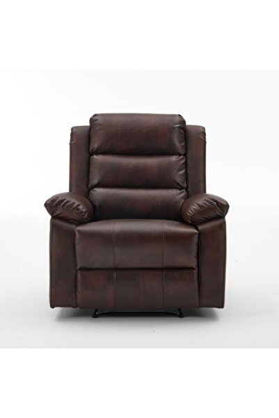 micasa Durable High Quality Leather Manual Recliner