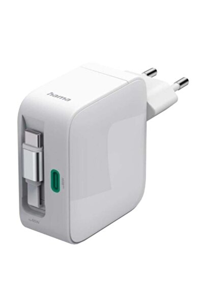 Hama Încărcător de perete GaN 65W USB-C Alb