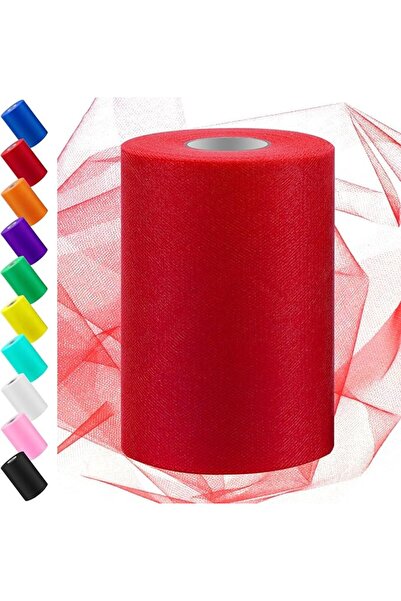 Swpeet Sobite 6 Inch X 100 Yards Black Tulle Fabric Roll, Tulle Fabric Roll, ...