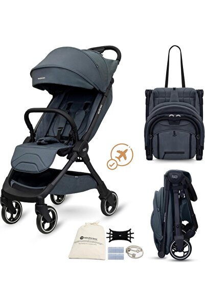 neobreez DECA Ultra-Lightweight Stroller Cabin Size Approved Compact Travel B...