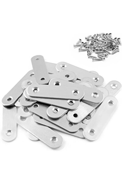 Morvena Picks Coltar din otel inoxidabil - 20 bucati - 77*16*2mm - Cu surubur...