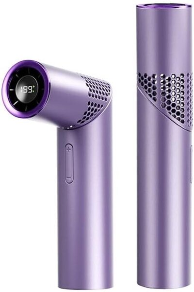 Morvena Picks Mini ventilator portabil reîncărcabil, portabil USB alimentat c...