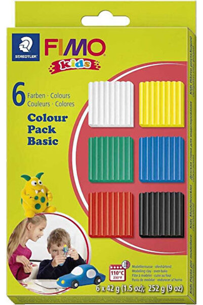 Creativ Company Kids Πολύχρωμη Πλαστελίνη Μοντελισμού 252γρ.