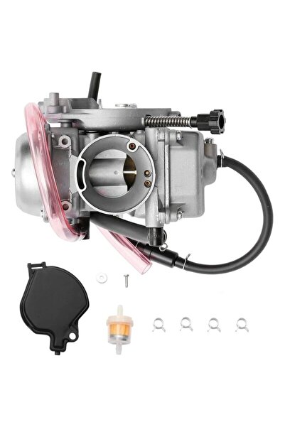 Morvena Picks Carburator cu filtru de ulei compatibil cu Kawasaki Prairie 360...