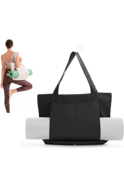 Morvena Picks Geantă de yoga - cu suport pentru saltea de yoga - geantă de um...