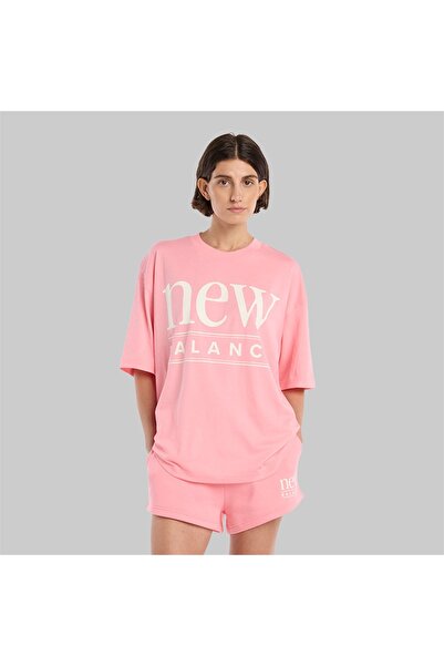 New Balance Γυναικείο Αναδιαμορφωμένο Χαλαρό T-Shirt M