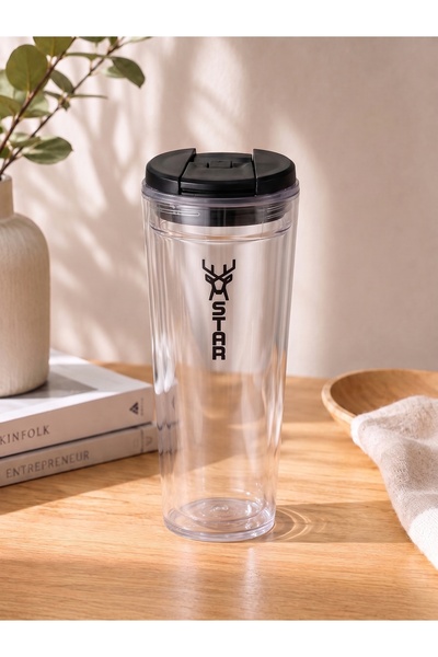 AiroBazar Double Wall Insulated Thermos Cup / Mug - Travel and School Cup wit...