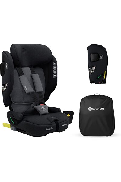 neobreez i-GENTO Compact Air Travel Car Seat,i-Size ECER129,Adjustable Headre...